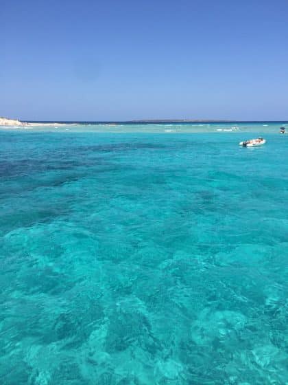 ilha de Formentera em Ibiza