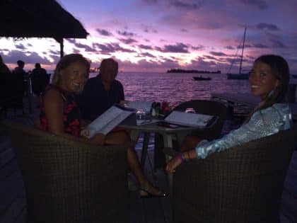 Sunset Bar no Four Seasons Bora Bora