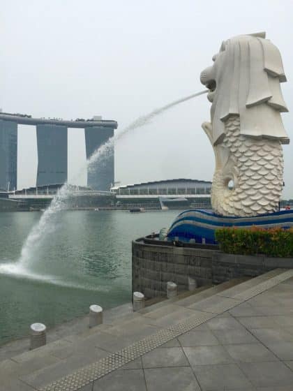 Merlion Park, em Singapura