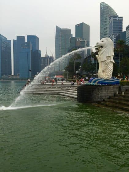 Merlion Park, em Singapura