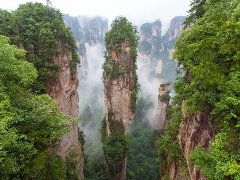 Montanhas de Tianzi