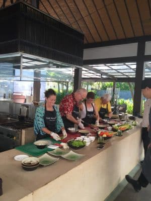 Aula de culinária no The Nam Hai, Hoi An