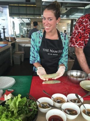 Aula de culinária no The Nam Hai, Hoi An