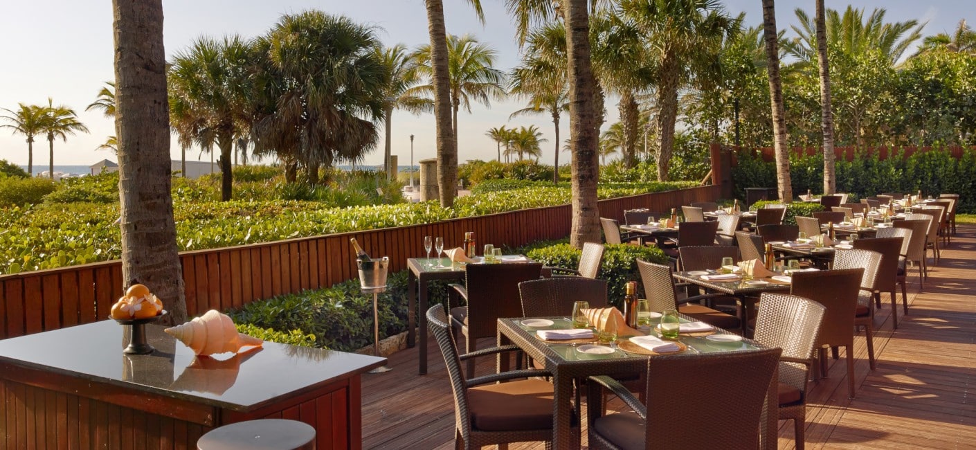 Onde comer em Miami - Ocean Grill, no Setai Hotel