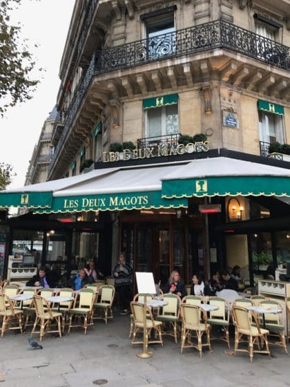 Onde comer em Paris, Café de Flore ou Les Deux Magots - França