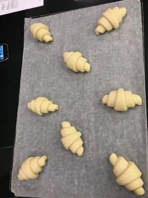 Croissants no Ritz Escoffier - Aula de Culinária em Paris