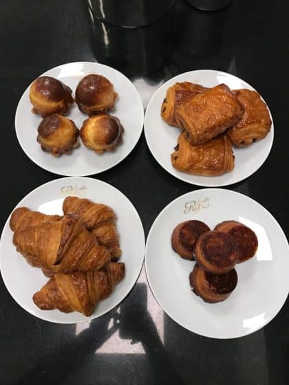 Kouign-Amann no Ritz Escoffier - Aula de Culinária em Paris