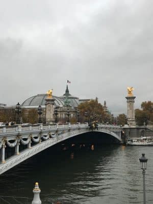 Pont Alexandre III, em Paris, França