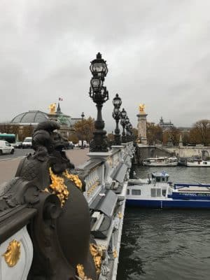 Pont Alexandre III, em Paris, França