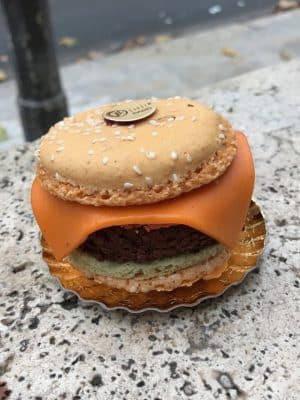 macaron burger de Philippe Gosselin - As Melhores Padarias e Confeitarias de Paris
