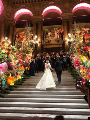 Casamento no Palais Garnier, a famosa Ópera de Paris