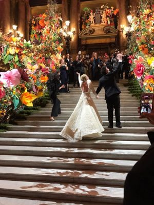 Casamento no Palais Garnier, a famosa Ópera de Paris