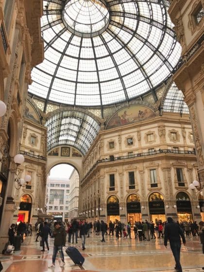 Galleria Vittorio Emanuele - Milão, Itália