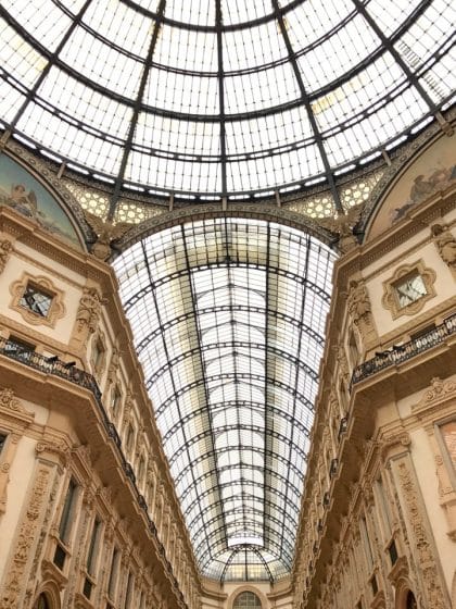 Galleria Vittorio Emanuele - Milão, Itália