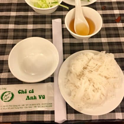 Onde comer em Hanoi, Cha Ca Lahn Vu