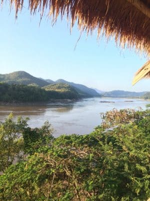 Passeios em Luang Prabang, Mekong River, no Laos