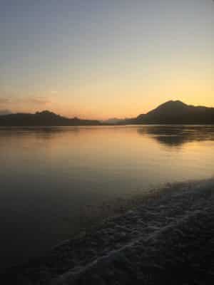 Passeios em Luang Prabang, Mekong River, no Laos