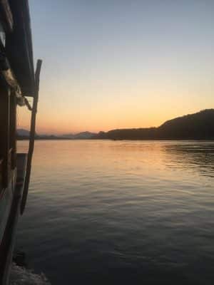 Passeios em Luang Prabang, Mekong River, no Laos