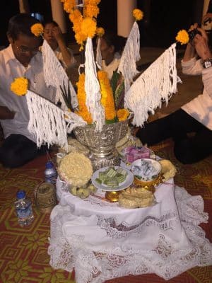 Cerimônias típicas em Luang Prabang, Baci Ceremony, no Laos