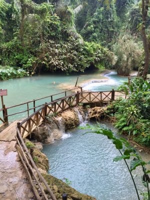 As cachoeiras de Luang Prabang, Kouang Si Waterfalls - Laos