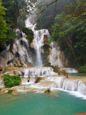 As cachoeiras de Luang Prabang, Kouang Si Waterfalls - Laos