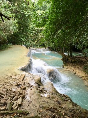 As cachoeiras de Luang Prabang, Kouang Si Waterfalls - Laos