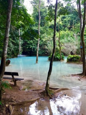 As cachoeiras de Luang Prabang, Kouang Si Waterfalls - Laos