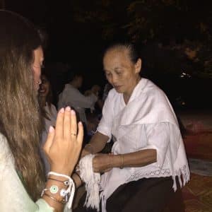 Cerimônias típicas em Luang Prabang, Baci Ceremony, no Laos