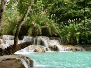 As cachoeiras de Luang Prabang, Kouang Si Waterfalls - Laos