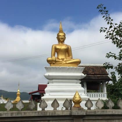 Passeio de bike em Luang Prabang - Laos