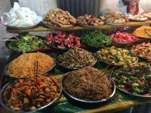 Night Market em Luang Prabang - Laos