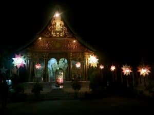 Night Market em Luang Prabang - Laos