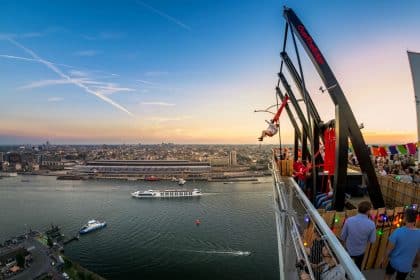 torre A'DAM over the edge