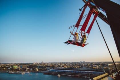 torre A'DAM over the edge