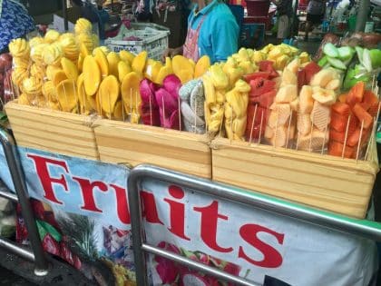 Barraquinhas em Bangkok, Tailândia