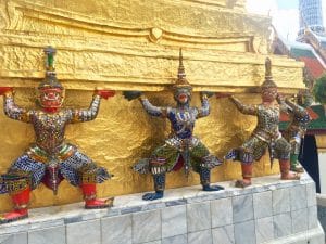 Grand Palace em Bangkok, Tailândia