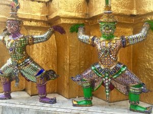 Grand Palace em Bangkok, Tailândia