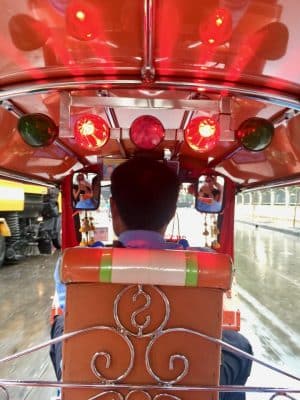 Tuk Tuk em Bangkok, Tailândia