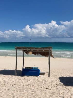 Praia do Casa Malca, em Tulum, México