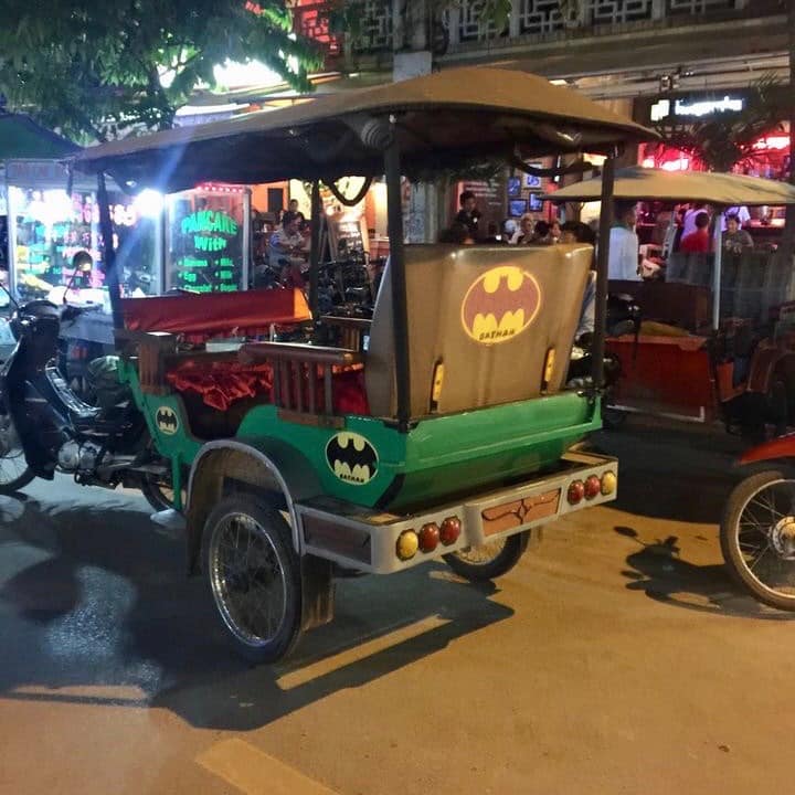 Tuk Tuk em Siem Reap, Camboja