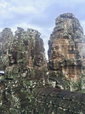 Templo Bayon, Budismo, Angkor World Heritage, Império Khmer, Siem Reap, Camboja