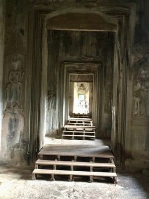 Preah Pean, Galeria dos Mil Budas, Templo Angkor Wat, Siem Reap, Camboja