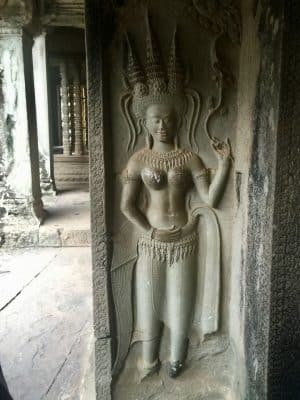 Preah Pean, Galeria dos Mil Budas, Templo Angkor Wat, Siem Reap, Camboja