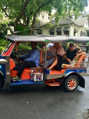 Tuk Tuk em Bangkok, Tailândia