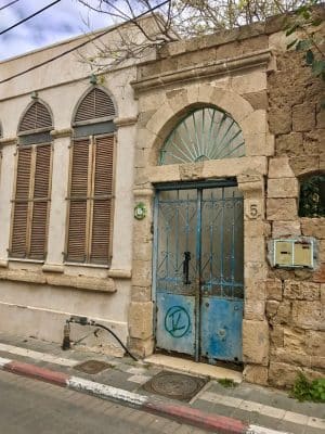 Neve Tzedek, bairro elegante de Tel-Aviv, Israel