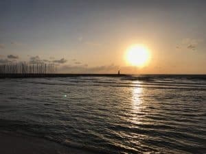 Frishman Beach, Gordo Beach, Hilton Beach, as praias de Tel-Aviv, Israel.