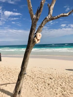 Praia do Coco Tulum, em Tulum, México