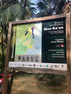 A reserva de Sian Ka’an em Tulum, México