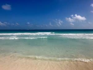 Praia em Tulum, México