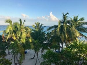 Praia em Tulum, México